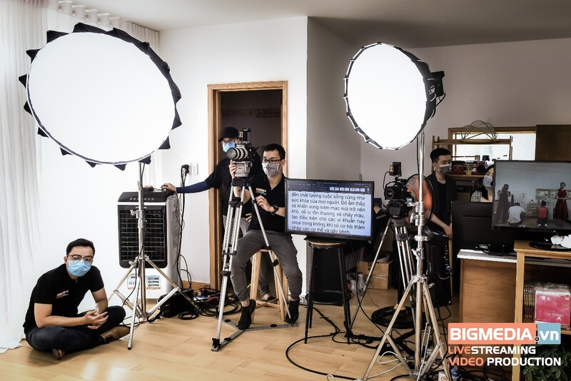 Quy trình quay phim tại Streamnow