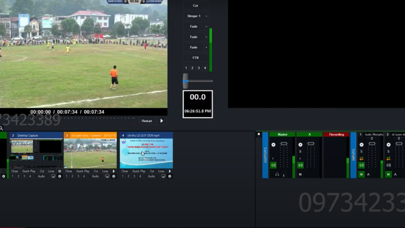 Phần mềm livestream vMix